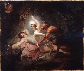 Diana, Endymion und Satyr 1849