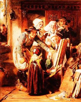 Art Critics in Brittany 1860
