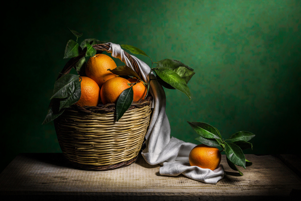 Cesto di arance von Adriana Vitale