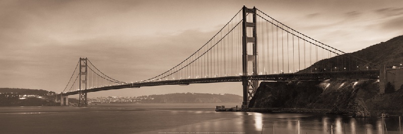 Bild:  Alan Blaustein - Golden Gate Bridge II