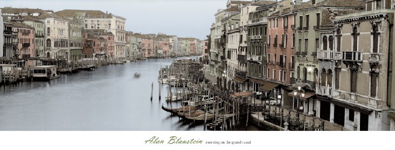 Morning on the Grand Canal von Alan Blaustein