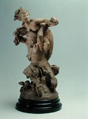 Satyr and Bacchante mid-1870s