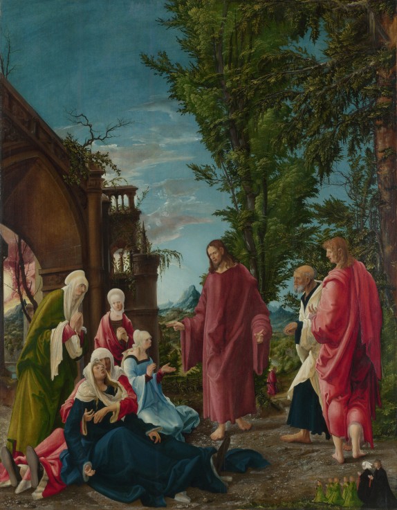 Der Abschied Christi von Maria von Albrecht Altdorfer