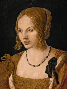 Bildnis einer jungen Venezianerin 1505