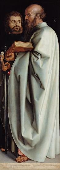 Die Vier Apostel, rechter Teil - Die Heiligen Markus und Paulus 1526