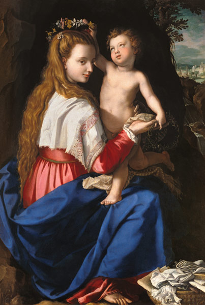 Madonna and Child von Alessandro Allori