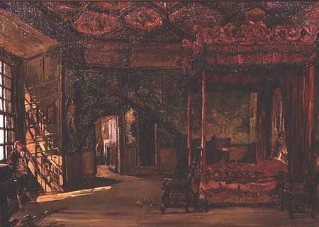 Queen Mary's Bedroom, Holyrood von Alexander Jnr. Fraser