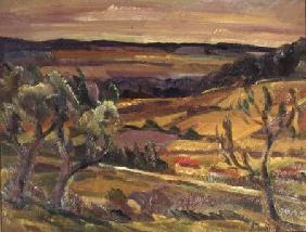 Autumn Landscape near d'Orsay, France