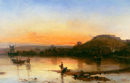 Fort Regent at Sunset von Alfred Clint