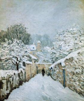 Winter in Louveciennes. 1878