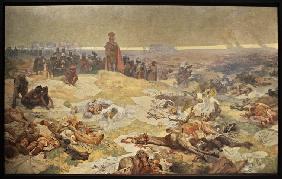 Nach der Schlacht bei Grunwald. (Gemäldezyklus Das Slawische Epos) 1924