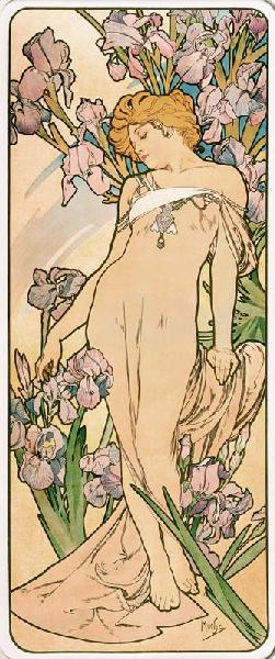 Schwertlilien (Aus der Serie Blumen) 1898