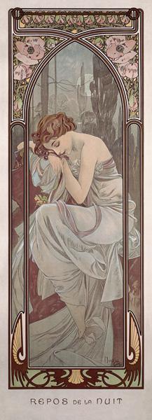 Tageszeiten: Nachtruhe. 1899