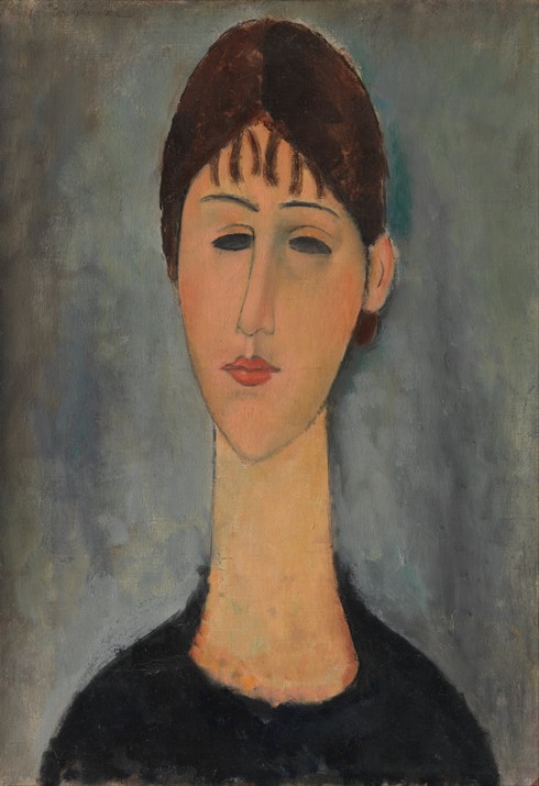 Porträt von Anna Zborowska von Amedeo Modigliani
