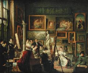 The Artist's Studio 1833