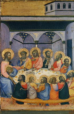 The Last Supper, c.1420 (tempera on panel) von Andrea di Bartolo