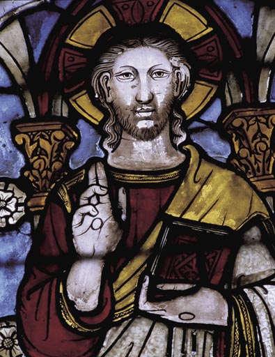 Assisi, Glasfenster, Christus von Anonym, Haarlem