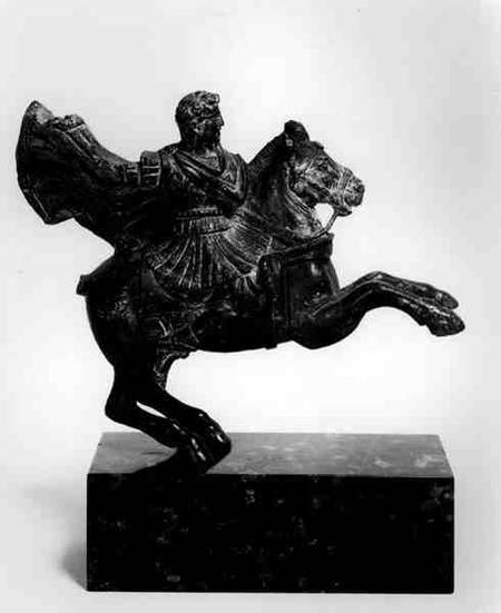 Equestrian statuette of Alexander the Great (356-323) von Anonymous