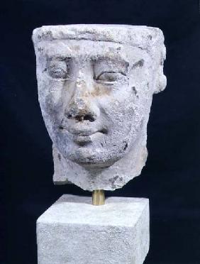 Sculptor's model or votive headEgyptian Ptolemaic period 304-30 BC