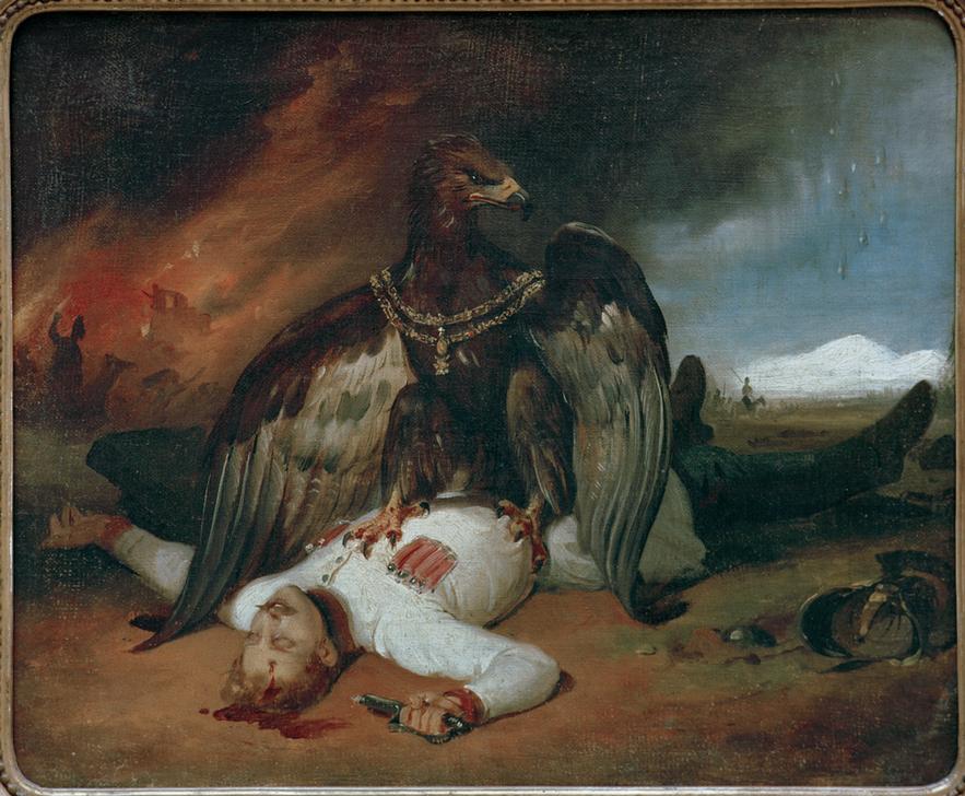 Le Promethée polonais von Antoine Charles Horace Vernet