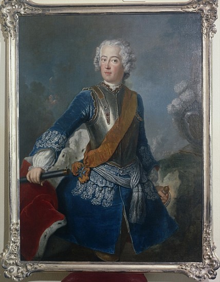 The Crown Prince Frederick II, c.1736 von Antoine Pesne