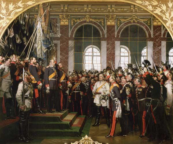 Kaiserproklamation zu Versailles 1885