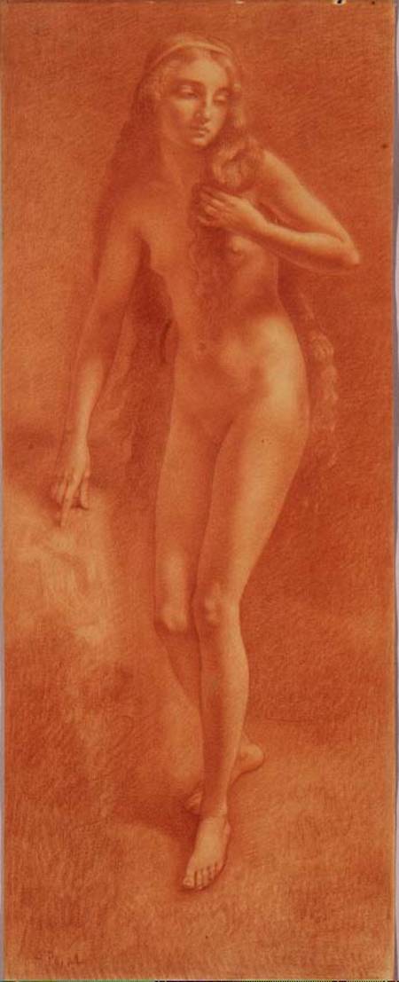 Female Nude (red chalk) von Armand Point