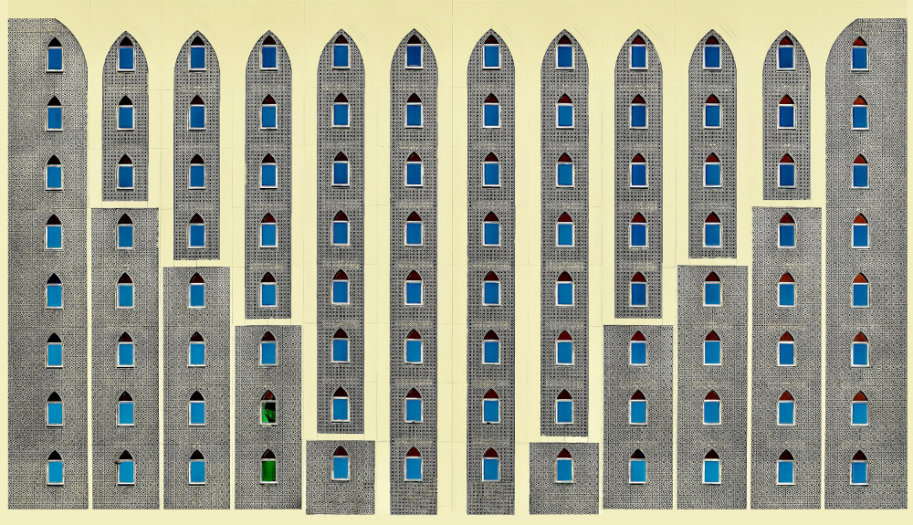 Fassade - Dubai von Arnon Orbach