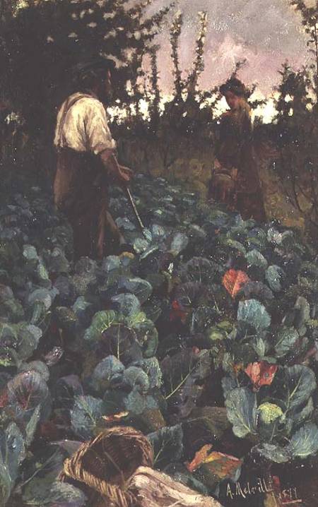 Cabbage Garden von Arthur Melville