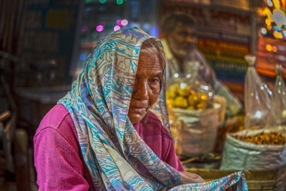 Delhi...auf dem Markt... von Arthur Talkins