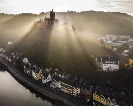 Die Strahlen vom Himmel