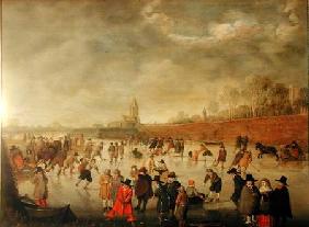 Skating Scene at Kampen