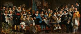 Das Schützenmahl zur Feier des Friedens von Münster 1648
