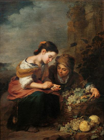 Die kleine Obsthändlerin um 1670/75