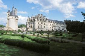 Chenonceau, Garten und Schloss 1990