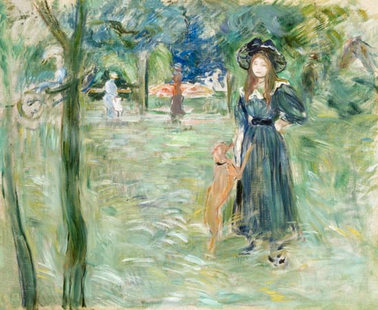 Bois de Boulogne von Berthe Morisot