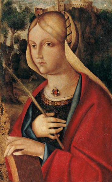 Boccaccino, Hl.Katharina von Alexandrien von Boccaccio Boccaccino