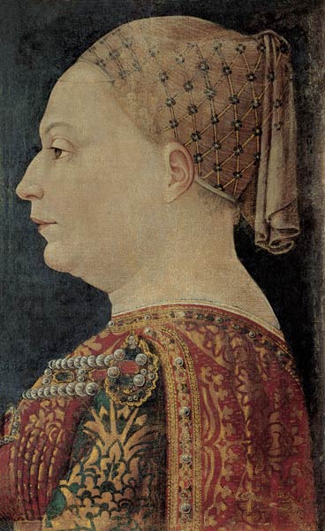 Portrait of Maria Sforza von Bonifacio Bembo