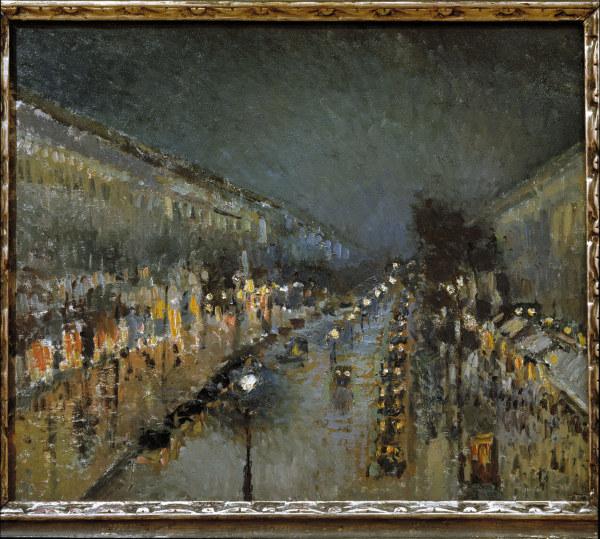 Pissarro / Boulevard Montmartre von Camille Pissarro