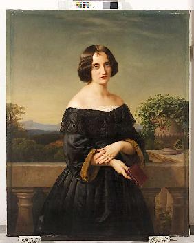 Bildnis der Malerin Marie Wiegmann 1843