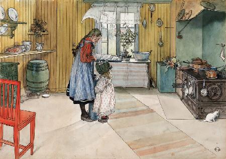 In der Küche 1898
