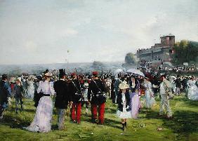 The End of the Races at Auteuil 1893