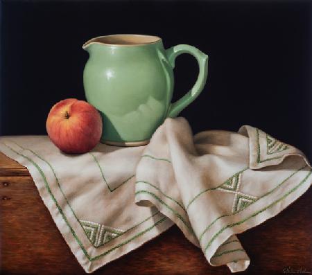 Still Life with Art Deco Cloth 2018