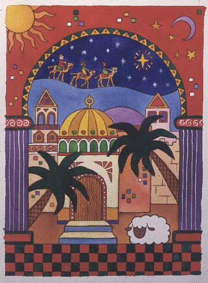 Bethlehem (w/c)  von Cathy  Baxter