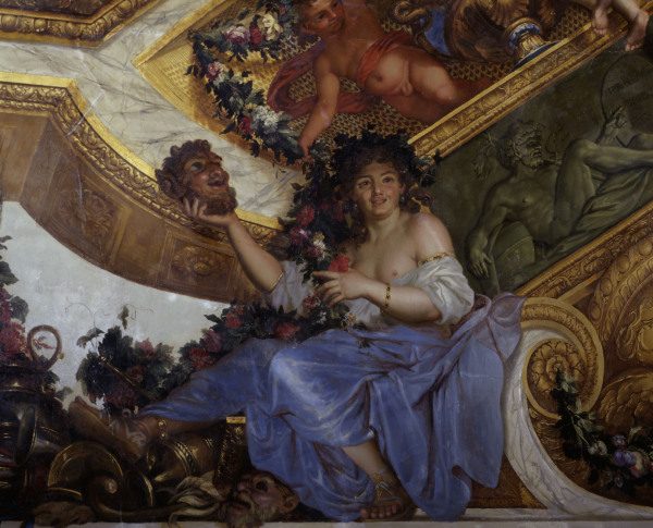 Vaux-le-Vicomte/Thalia oder die Komödie von Charles Le Brun