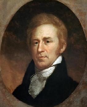 Portrait of William Clark, c.1807 (oil on board) 19th