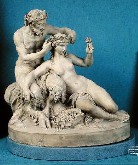 Satyr Crowning a Bacchante 1770