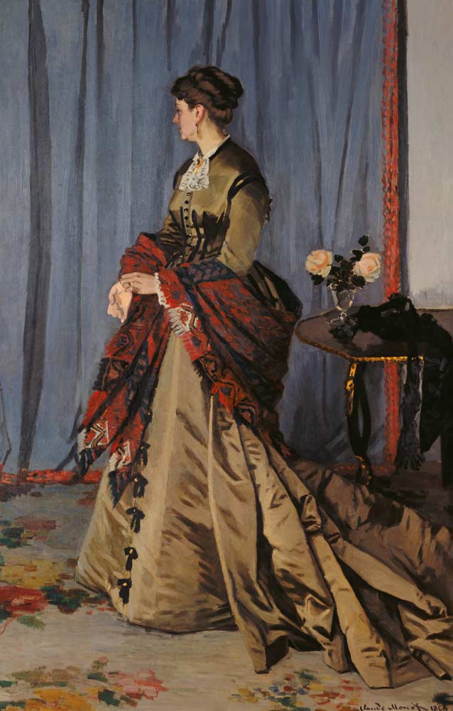 Madame Louis Joachim Gaudibert, geborene Marguerite Marcel von Claude Monet