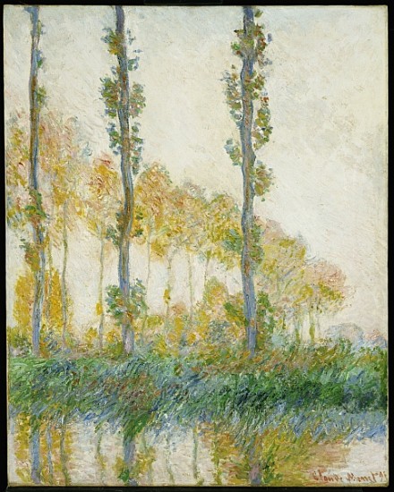 The Three Trees, Autumn von Claude Monet
