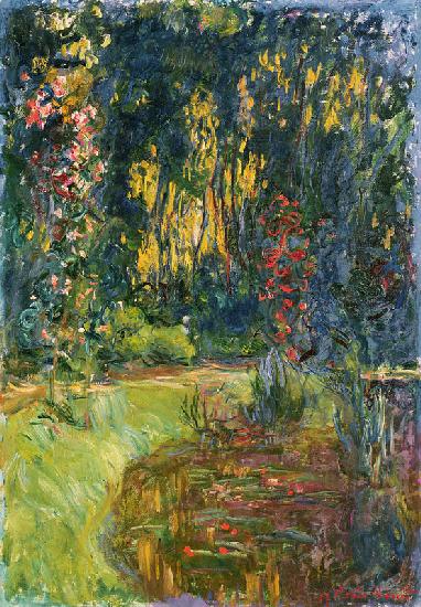 Wassergarten bei Giverny 1920